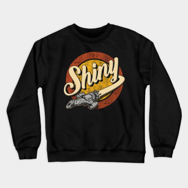 Shiny Crewneck Sweatshirt by TrulyMadlyGeekly